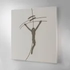 Lasergraviertes Bild mit der Darstellung des Messias, hergestellt in Italien – Ahmya Viadurini