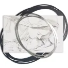 Lasergraviertes Bild mit Marias Kuss an Jesus, hergestellt in Italien – Sylvie Viadurini