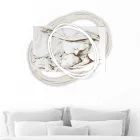 Lasergraviertes Bild mit Marias Kuss an Jesus, hergestellt in Italien – Sylvie Viadurini