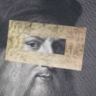 Bedrucktes Leinwandbild mit Blattgold-Detail Made in Italy - Vinci Viadurini