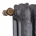 Design Radiator 7 Dekorierte Elemente aus Gusseisen vom Boden bis 1062 W - Barock Viadurini