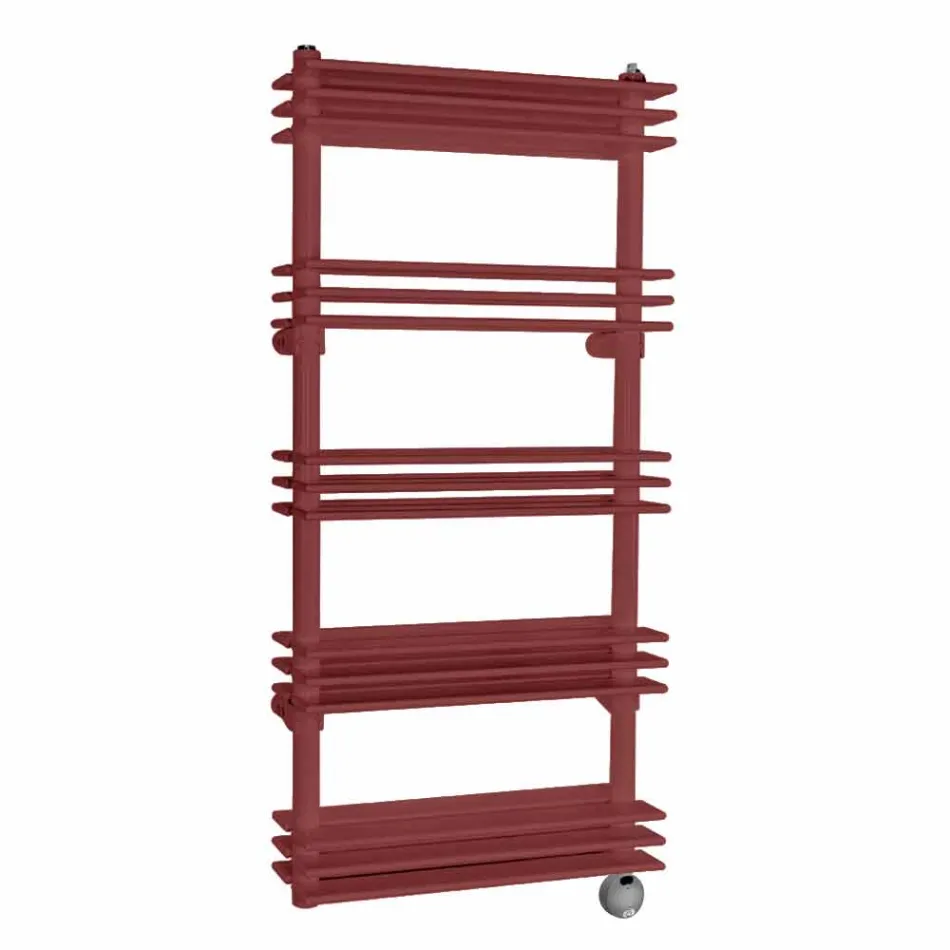 Moderner elektrischer Heizkörper mit vertikaler Wandgestaltung bis zu 700 Watt - Regal Viadurini