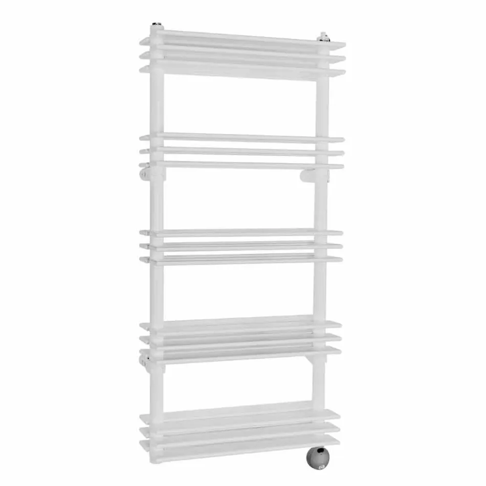 Moderner elektrischer Heizkörper mit vertikaler Wandgestaltung bis zu 700 Watt - Regal Viadurini