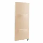 Vertikaler elektrischer Kühler in modernem Stahldesign bis 1000 W - Schnitt Viadurini