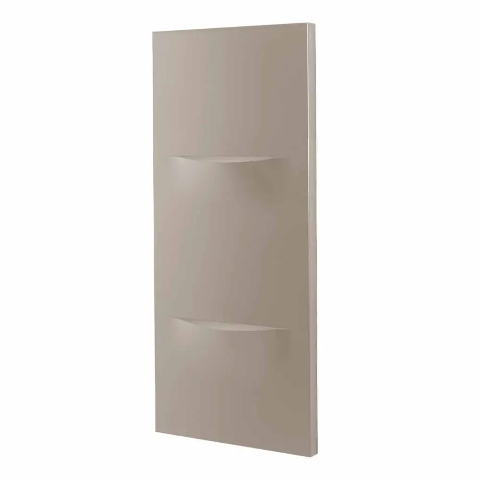 Vertikaler Hydraulikkühler in modernem Stahldesign bis 850 W - Schnitt Viadurini