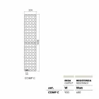 Heizkörper Heizkörper hydraulische Konstruktion Lego Brick von Scirocco H Viadurini