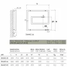 Moderner Wasserkühler Snake von Scirocco H Viadurini