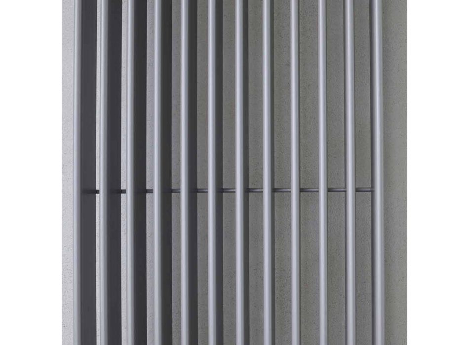 Vertikaler hydraulischer Kühler aus farbigem Stahl bis 1515 Watt - Kondor Viadurini
