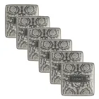 Rosenthal Versace 6 flache eckige Schalen mit Versace Logo 90er Vintage - Barock Viadurini