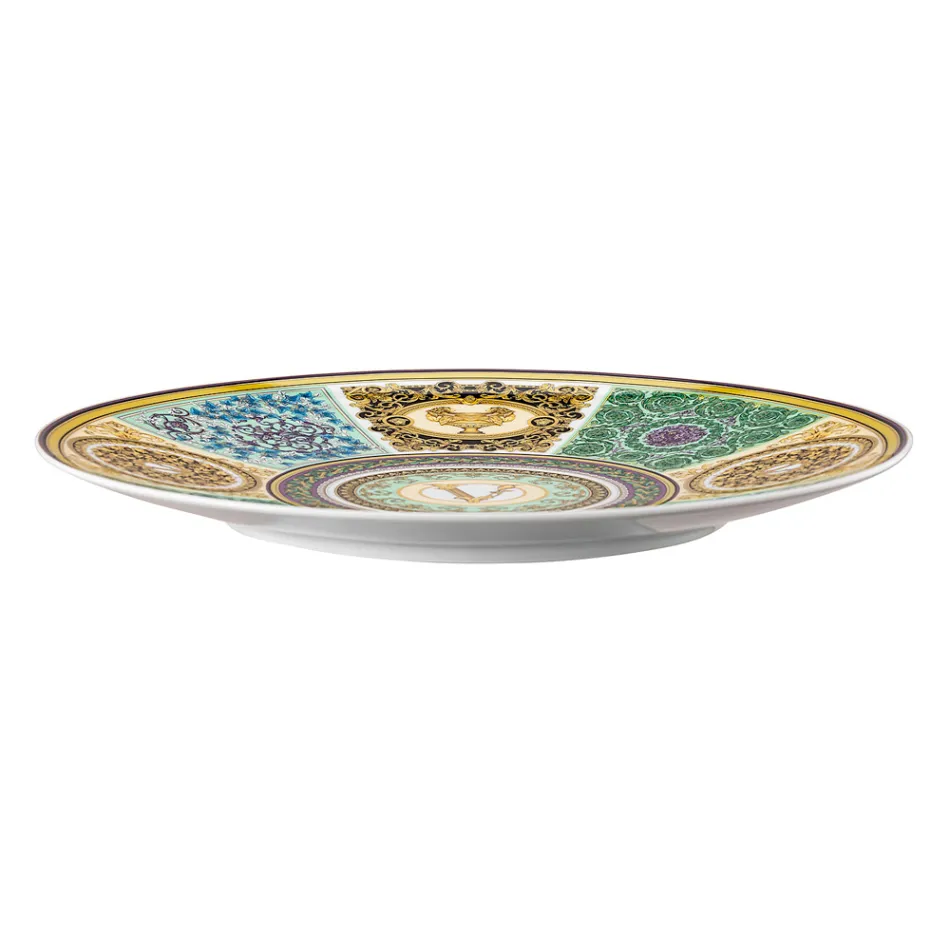 Rosenthal Versace Barocco Mosaic Platzhalterteller Durchmesser 33 cm - Mosaik Viadurini