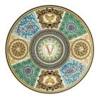 Rosenthal Versace Barocco Mosaic Platzhalterteller Durchmesser 33 cm - Mosaik Viadurini