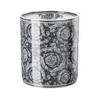 Rosenthal Versace Barock-Porzellanvase mit Ton-in-Ton-Farben - Barock Viadurini