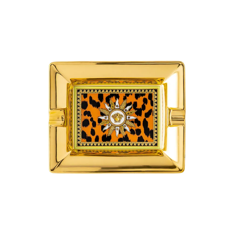 Rosenthal Versace Jungle Animalier Porzellan-Aschenbecher - Animalier Viadurini