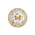 Rosenthal Versace Le Jardin 4 Speiseteller Durchmesser 18 cm aus Porzellan - Jardin Viadurini
