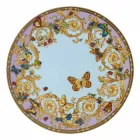 Rosenthal Versace Le Jardin Tischkartenteller Durchmesser 33 cm aus Porzellan - Jardin Viadurini