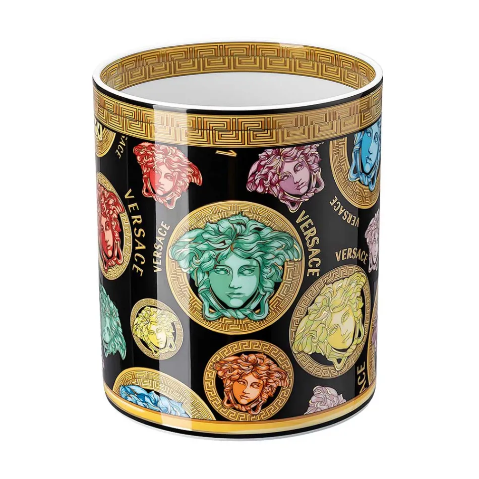 Rosenthal Versace Medusa Amplified Mehrfarbige Vase - Amplifiedmulticolor Viadurini