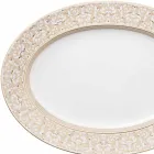 Rosenthal Versace Medusa Gala Oval 40cm Schale aus Porzellan Design Viadurini