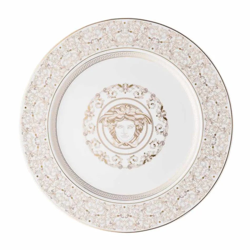 Rosenthal Versace Medusa Gala Porzellan Design Platzhalterplatte Viadurini