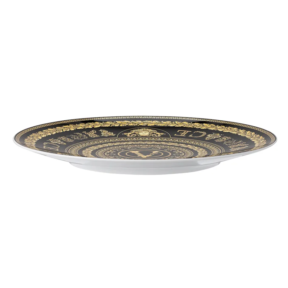 Rosenthal Versace Virtus Gala Platzteller Ø 33 cm aus Porzellan - Barock Viadurini