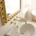 Design- und Vintage-Waschtischarmaturen zur Wandmontage, hergestellt in Italien Viadurini