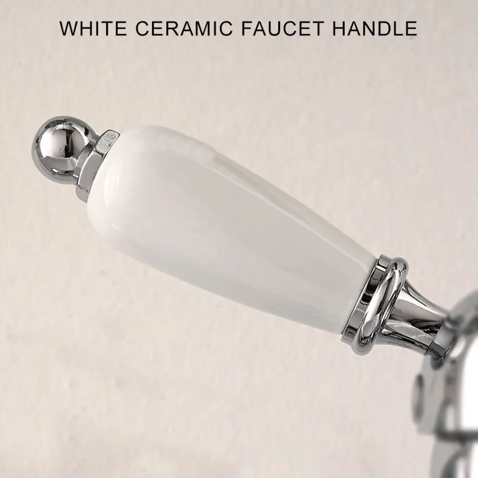 Bodenstehende Badewannenarmatur mit Handbrause aus Messing Made in Italy - Noriana Viadurini