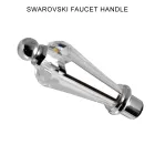 Bodenstehende Badewannenarmatur mit Handbrause aus Messing Made in Italy - Noriana Viadurini