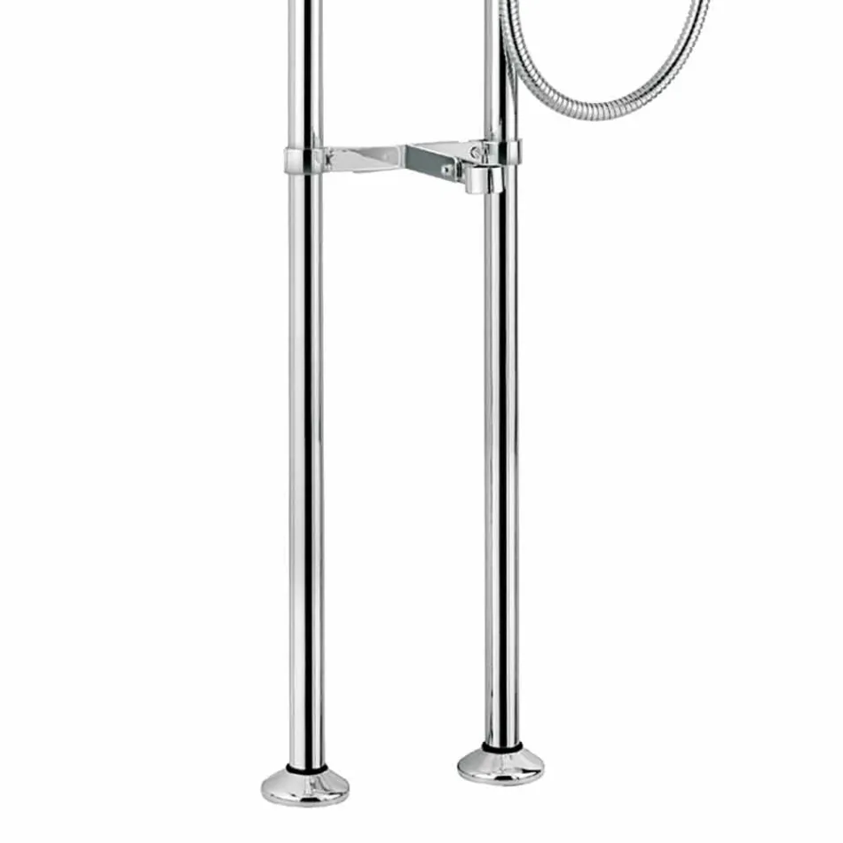 Klassischer Messing Badewannenarmatur Made in Italy - Riko Viadurini