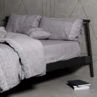 Aufbewahrungstasche für Bettdeckenbezüge aus Leinen mit Sinergia-Spitze und Knöpfen – Energis Viadurini