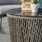 Wohnzimmer bestehend aus 2 Sesseln mit Couchtisch - Suitcase Viadurini