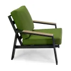 Outdoor-Wohnzimmer bestehend aus 1 Sofa, 2 Sesseln und 1 Couchtisch - Righello Viadurini