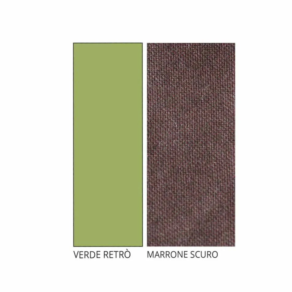 Outdoor-Lounge mit handgefertigter Eisenstruktur Made in Italy - Melinda Viadurini