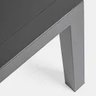 Outdoor Lounge aus Aluminium mit Kissen aus Stoff - Armonia Viadurini