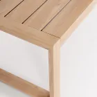 Gartenlounge mit 1 Sofa, 2 Sesseln und 1 Couchtisch - Plan Viadurini