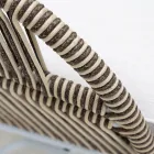 Gartenlounge aus Aluminium und Seilgeflecht - Alcor Viadurini