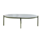 Rotes oder grünes Aluminium-Garten-Wohnzimmer - Regalrise Viadurini