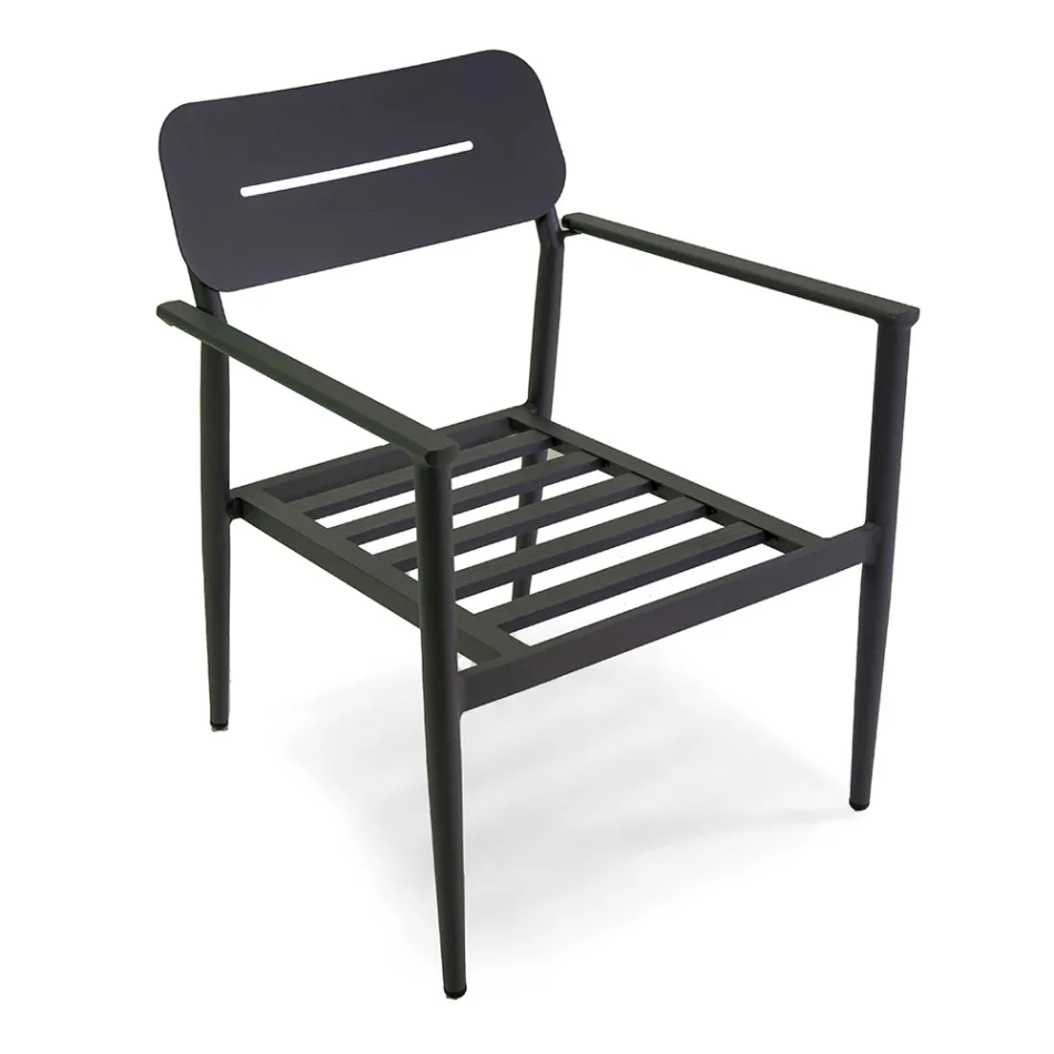 Gartenlounge aus Aluminium in verschiedenen Ausführungen - Souvenir Viadurini