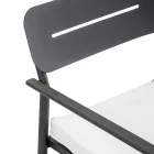 Gartenlounge aus Aluminium mit verschiedenen Oberflächen - Souvenir Viadurini