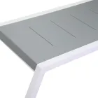 Garten-Lounge aus Aluminium - Pastellfarben Viadurini