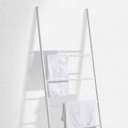 Handtuchleiter in modernem Design aus weißem oder schwarzem Metall - Oppalà Viadurini