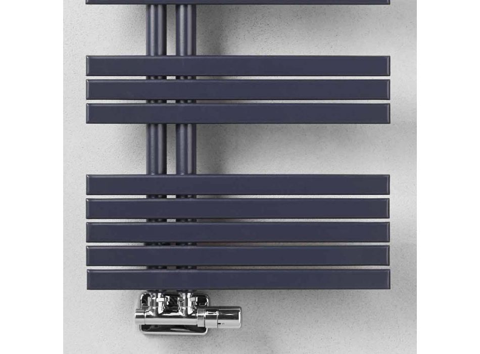 Modernes Design Badetuchwärmer aus Stahl bei 386 Watt - Pfau Viadurini