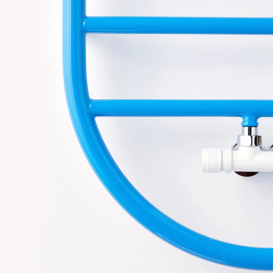 Design Handtuchwärmer "All Round Bubble" aus Stahl Made in Italy - Smooth Viadurini