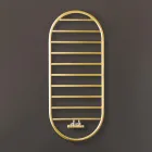 „Tutto Tondo Slim“ Design-Handtuchwärmer aus Stahl Made in Italy - Glatt Viadurini