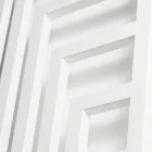 Elektrischer Handtuchwärmer aus Stahl mit modernem Design Made in Italy - Potentia Viadurini