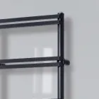 Hydraulischer Handtuchwärmer mit vertikalen Kollektoren, hergestellt in Italien – Ginger Viadurini