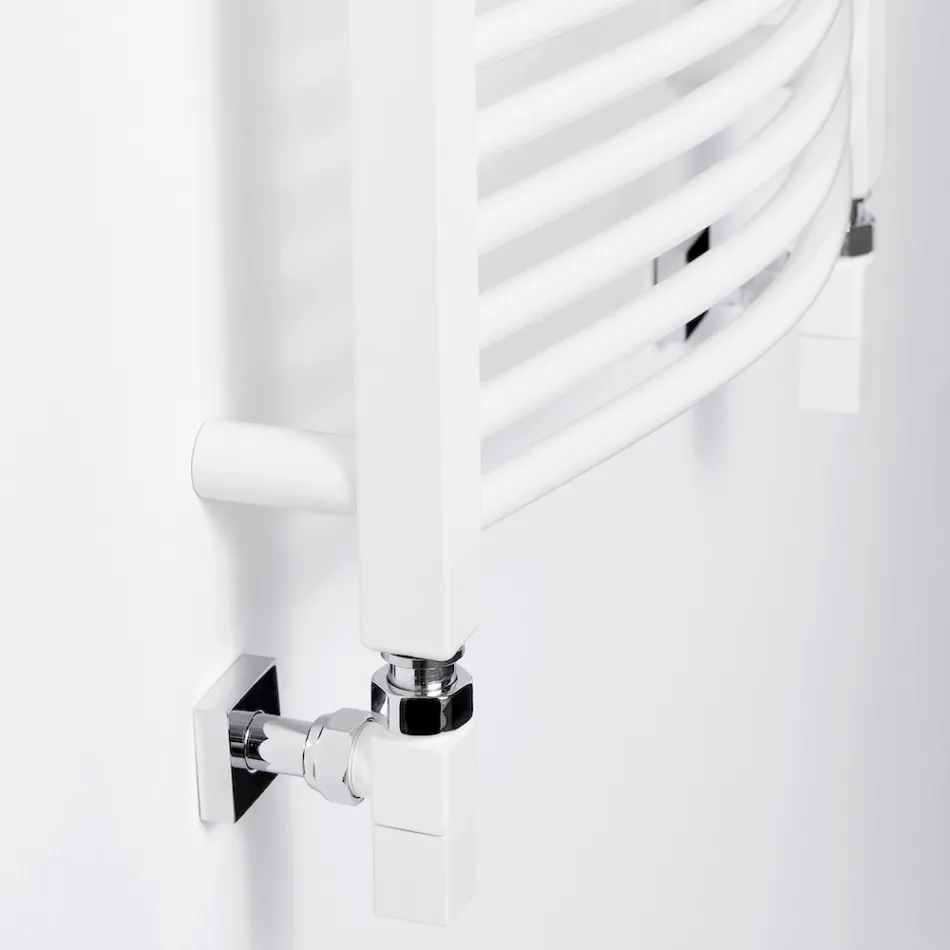 Hydraulischer Handtuchwärmer aus Stahl in verschiedenen Farben Made in Italy - Ibis Viadurini