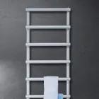 Gemischter Handtuchwärmer mit kreisförmigen Elementen, hergestellt in Italien – Erdbeere Viadurini