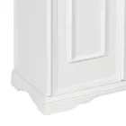 Schuhschrank mit 1 Schublade und 2 Holztüren Made in Italy - Lasa Viadurini