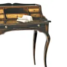 Schreibtisch mit 5 Schubladen und abnehmbarer Platte, hergestellt in Italien – Maia Viadurini