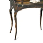 Schreibtisch mit 5 Schubladen und abnehmbarer Platte, hergestellt in Italien – Maia Viadurini