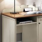 Schreibtisch mit offenem Fach und Kühlschrankregal, hergestellt in Italien – Giove Viadurini